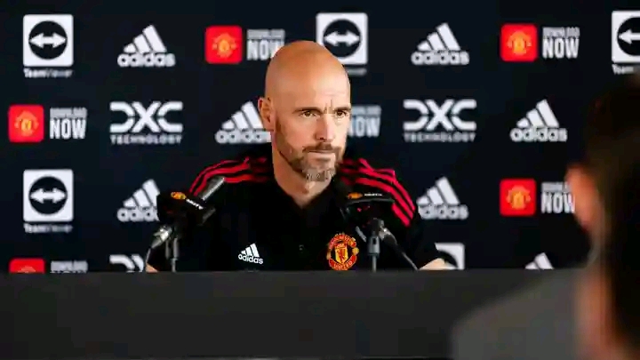 Ten Hag on Manchester United : “I trust my players. They need time”.