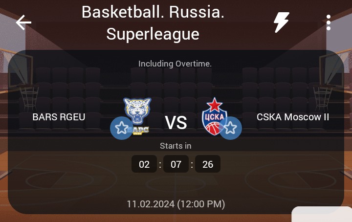 2 odds for the day: Bars-CSKA